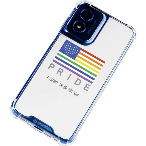 6-26 The Day Love Won Moto G 5G (2024) Clear Case